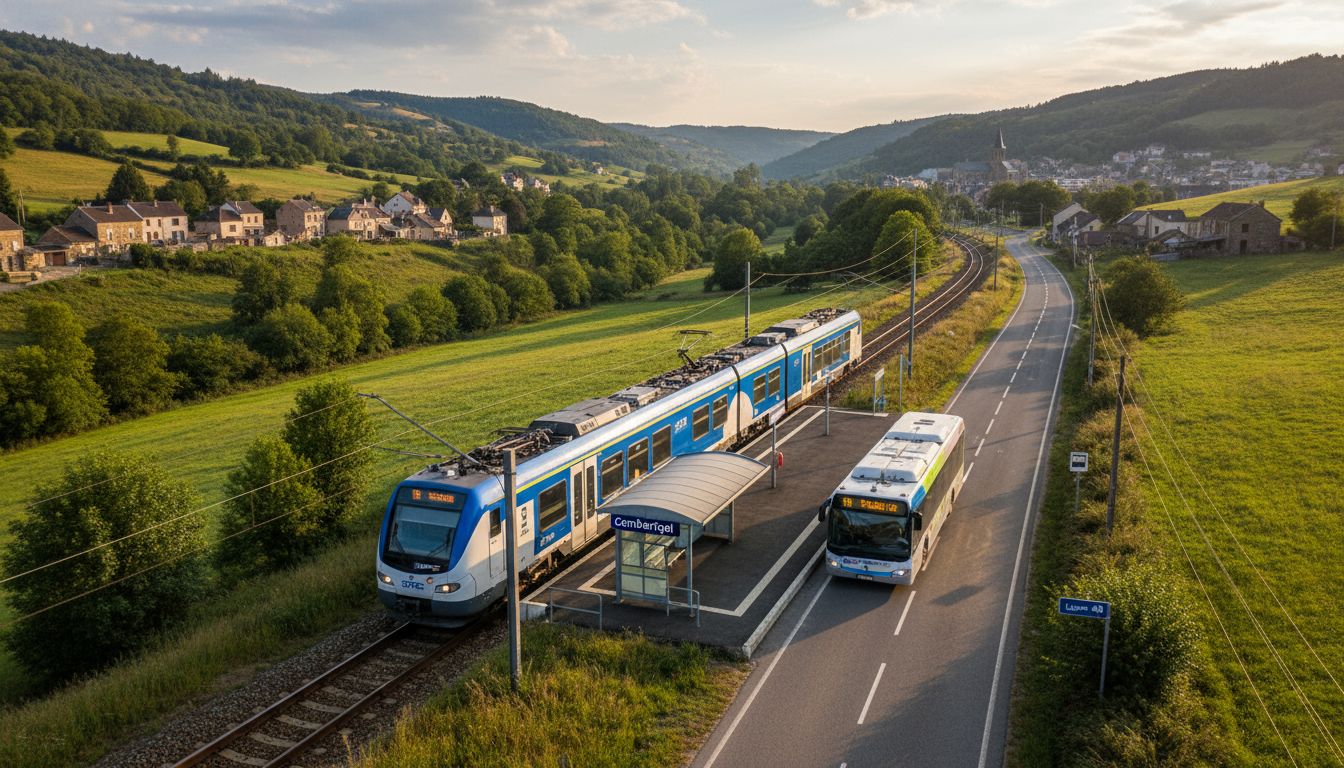 Une halte rurale au cœur des nouvelles liaisons locales